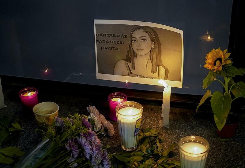 Протесты против убийств женщин в Мексике