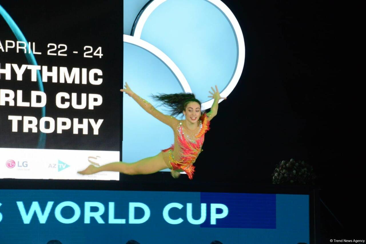 Гармония спорта и искусства – гала-шоу заключительного дня Кубка мира FIG по художественной гимнастике