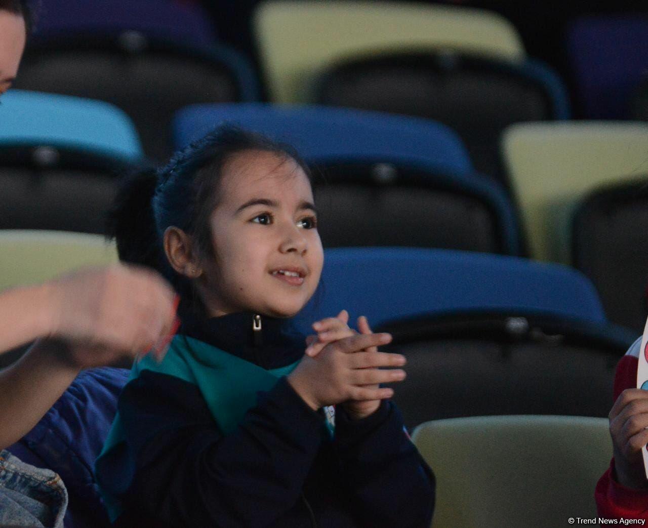 В Баку стартовал заключительный день соревнований Кубка мира FIG по художественной гимнастике