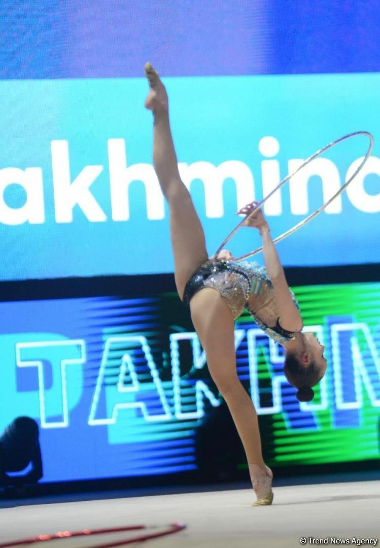 В Баку стартовал заключительный день соревнований Кубка мира FIG по художественной гимнастике