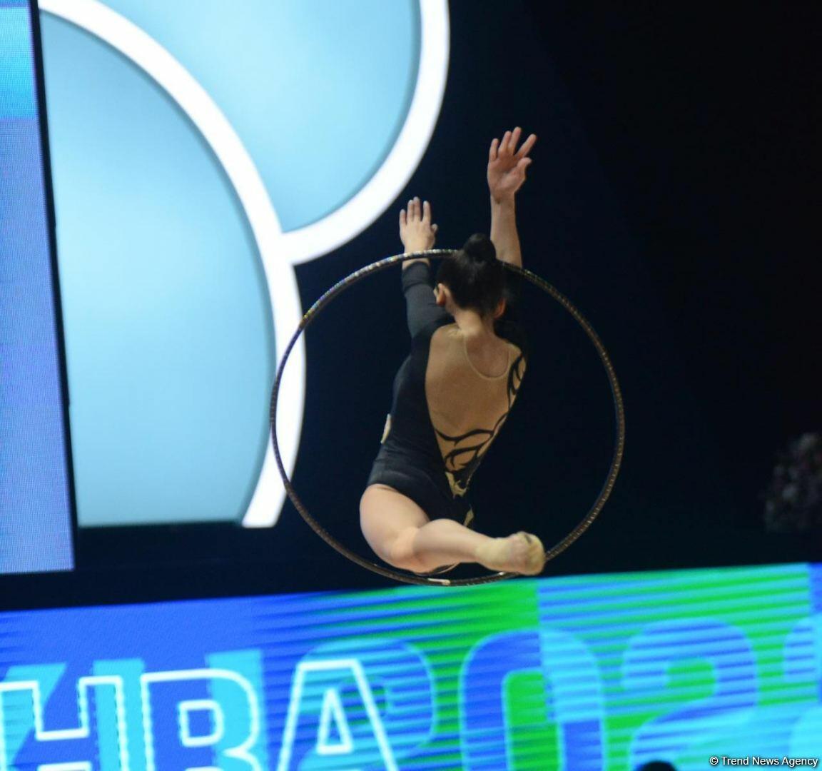 В Баку стартовал заключительный день соревнований Кубка мира FIG по художественной гимнастике