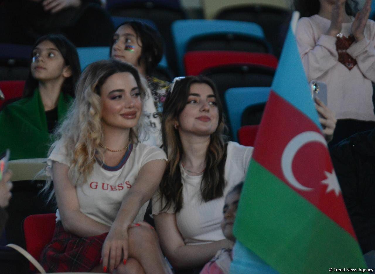 В Баку стартовал заключительный день соревнований Кубка мира FIG по художественной гимнастике