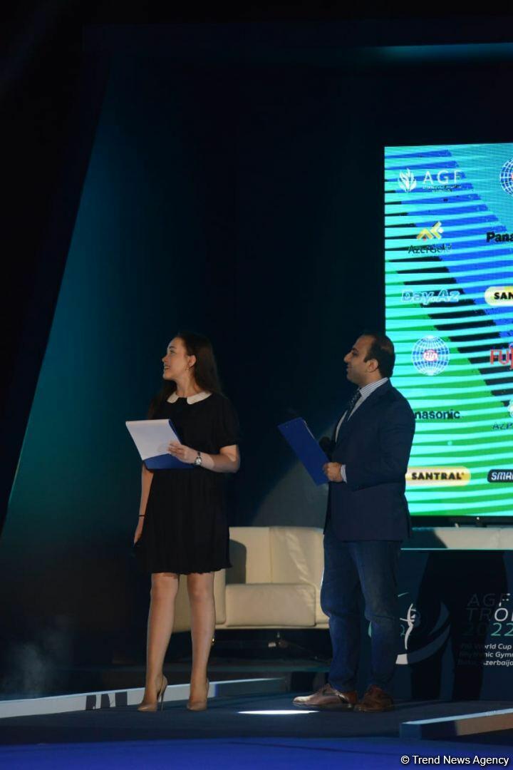В Баку стартовал заключительный день соревнований Кубка мира FIG по художественной гимнастике