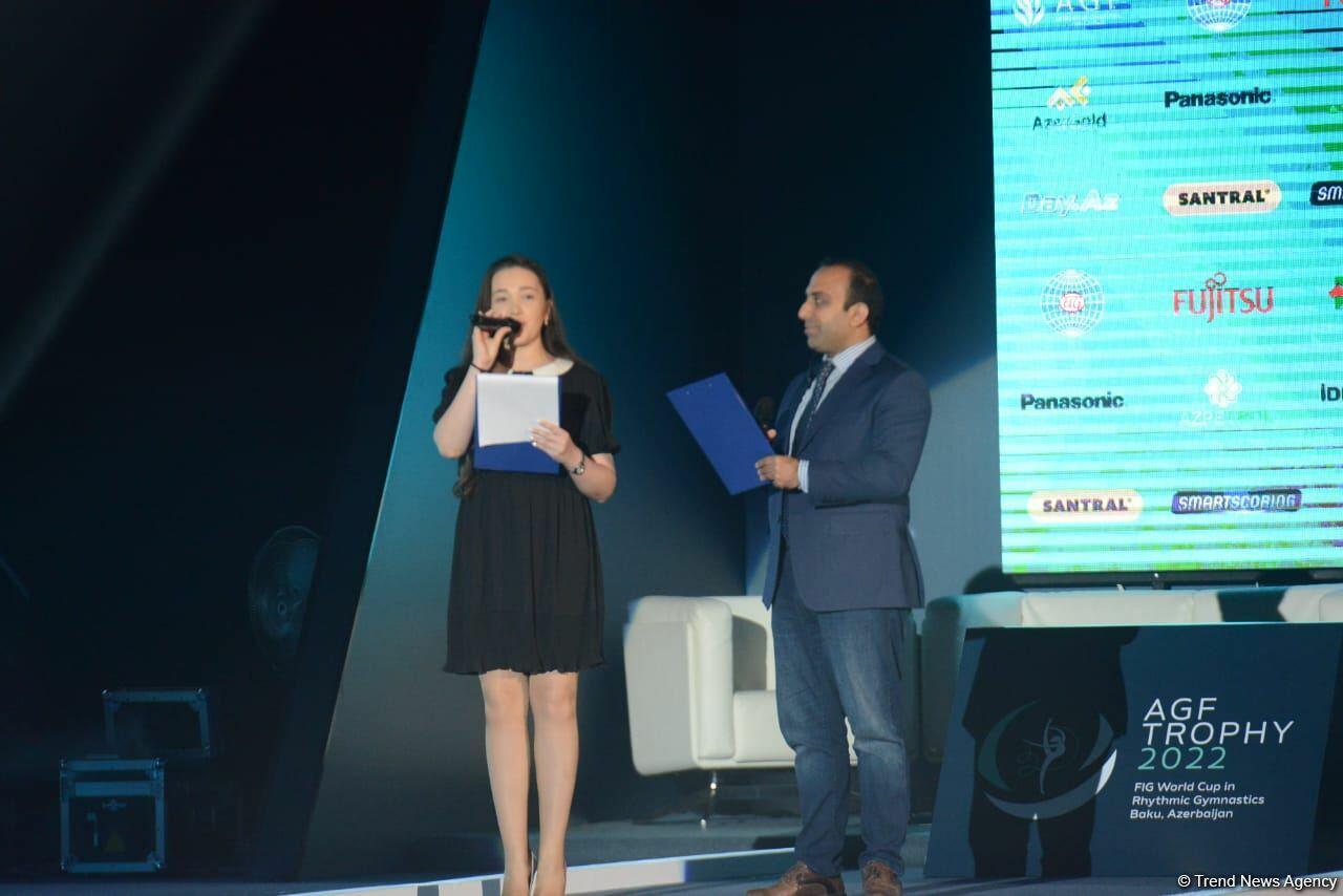 В Баку стартовал заключительный день соревнований Кубка мира FIG по художественной гимнастике