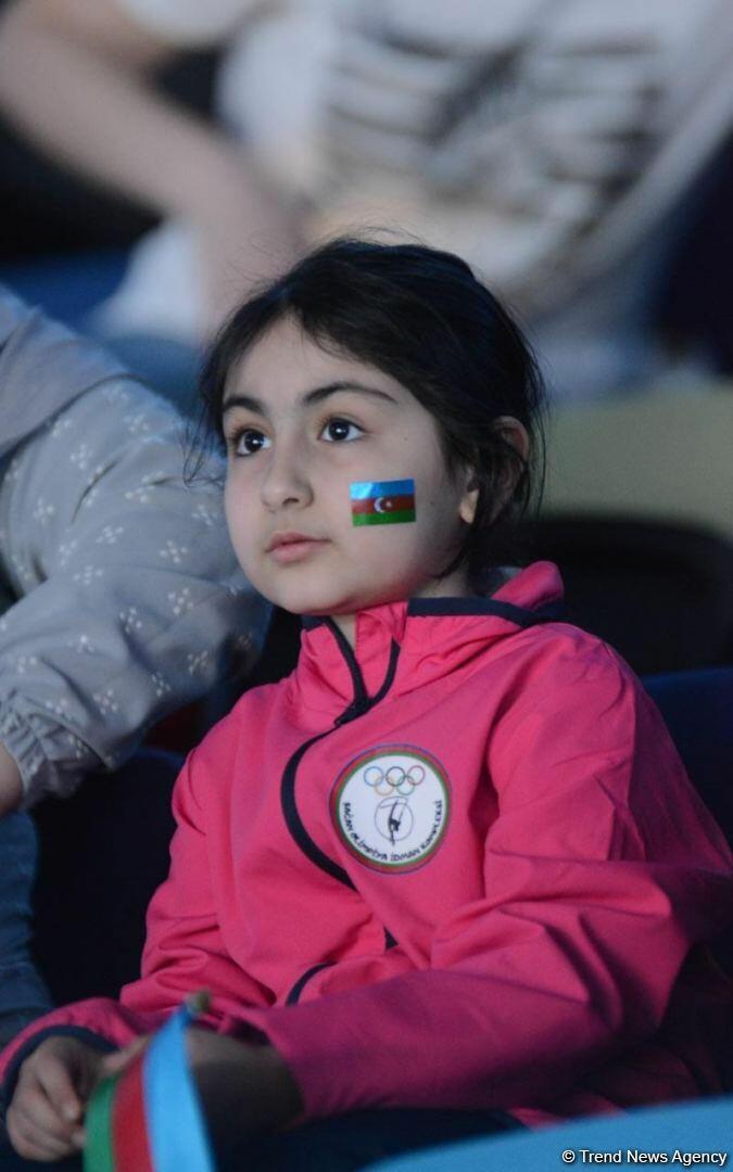 В Баку стартовал заключительный день соревнований Кубка мира FIG по художественной гимнастике