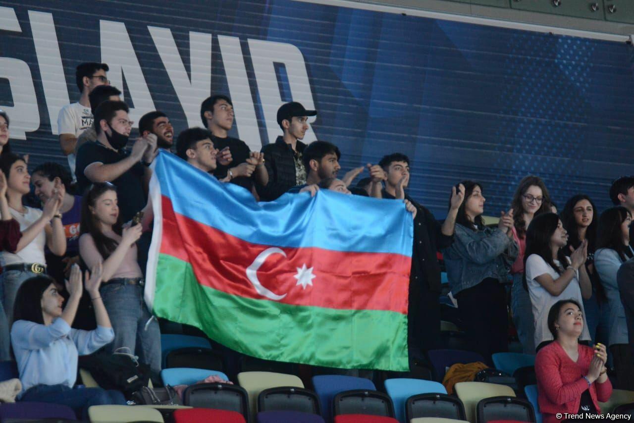 В Баку стартовал заключительный день соревнований Кубка мира FIG по художественной гимнастике