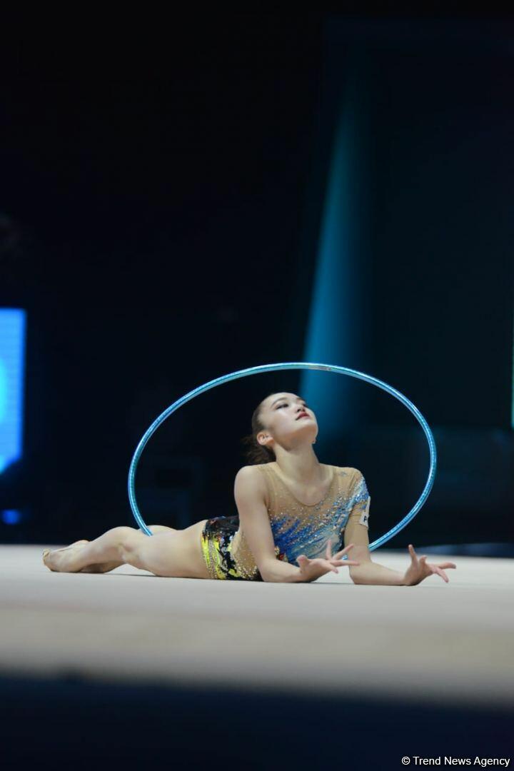 В Баку стартовал заключительный день соревнований Кубка мира FIG по художественной гимнастике