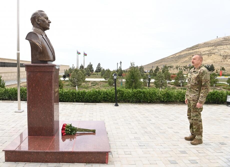 Президент Азербайджана, Верховный главнокомандующий Вооруженными силами Ильхам Алиев посетил N-скую воинскую часть Сил спецназа минобороны
