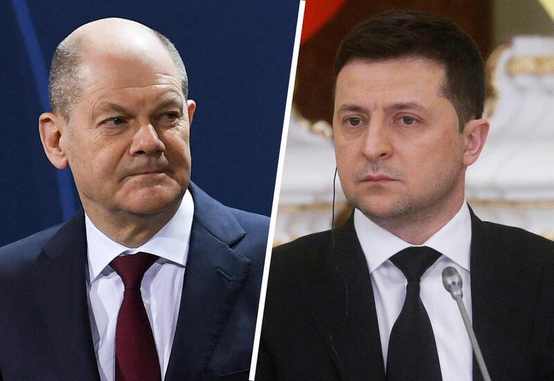 Переговоры Шольца и Зеленского