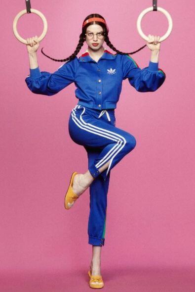 Gucci и adidas представили коллекцию в ретростиле