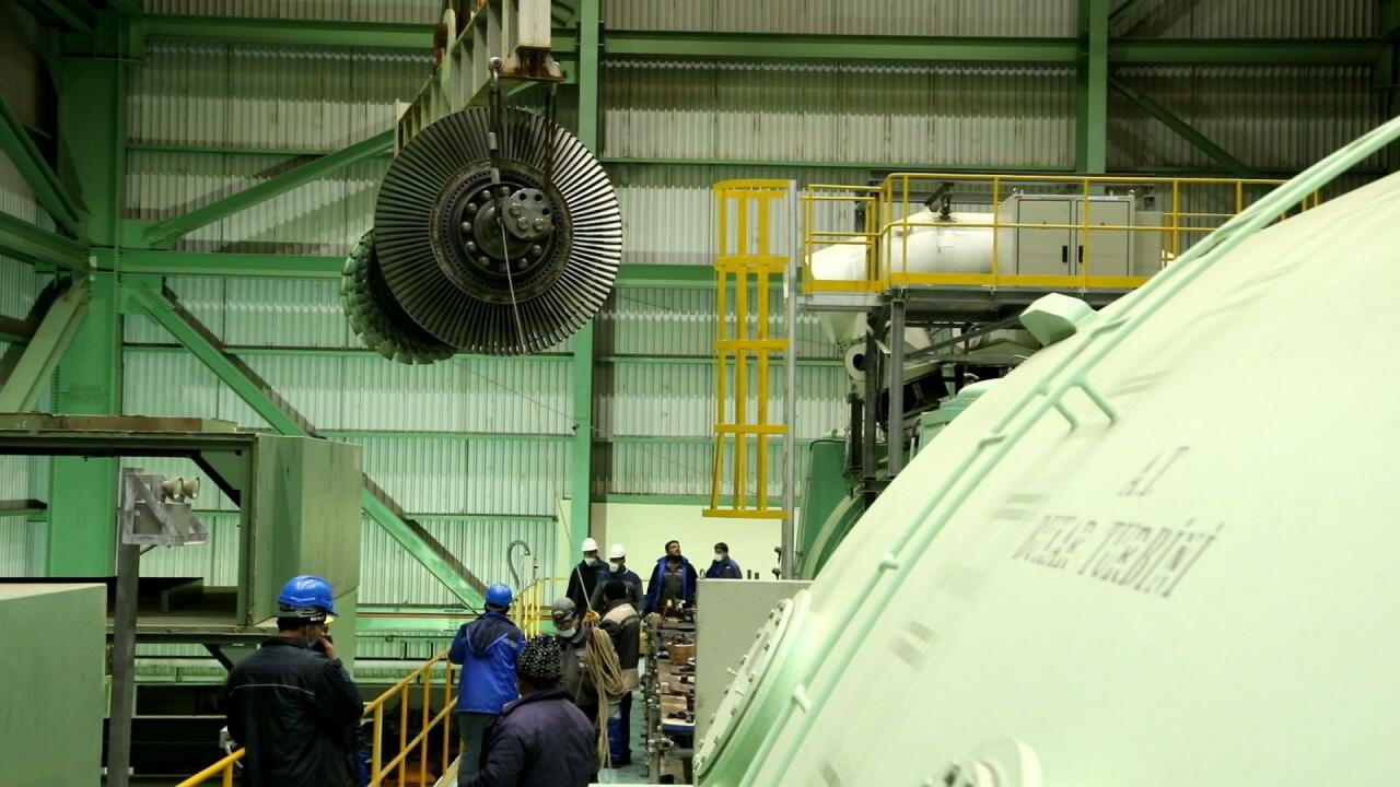 На одной из крупнейших электростанций Азербайджана проводится капремонт