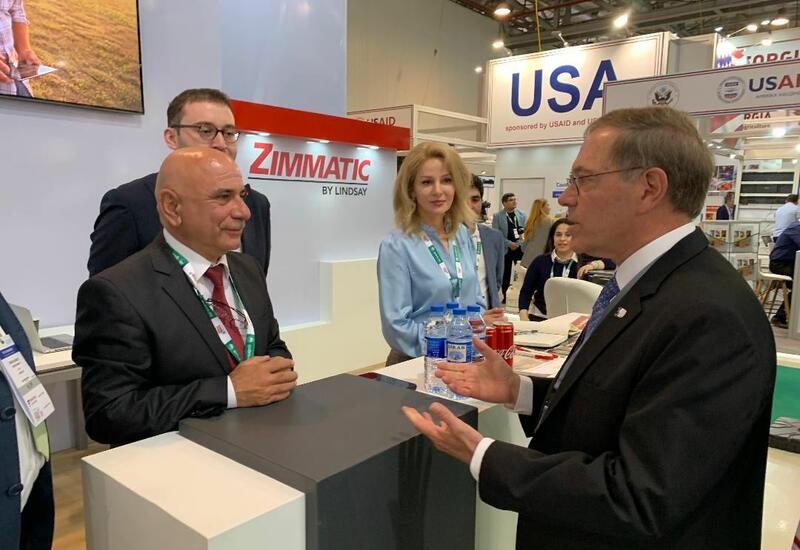 ABŞ şirkətləri Caspian Agro 2022 sərgisində öz məhsul və xidmətlərini nümayiş etdirir