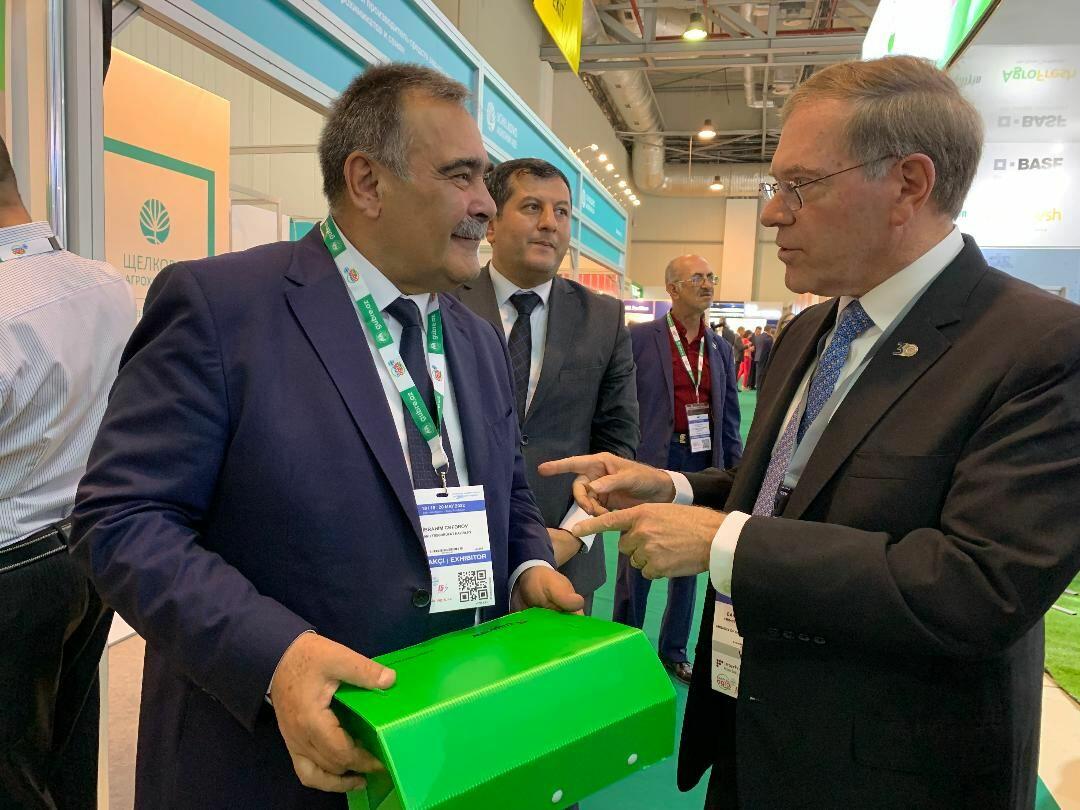 ABŞ şirkətləri Caspian Agro 2022 sərgisində öz məhsul və xidmətlərini nümayiş etdirir
