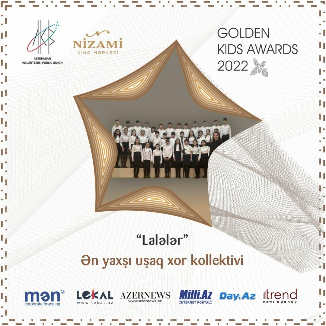 В Баку состоится церемония награждения победителей проекта Golden Kids Awards