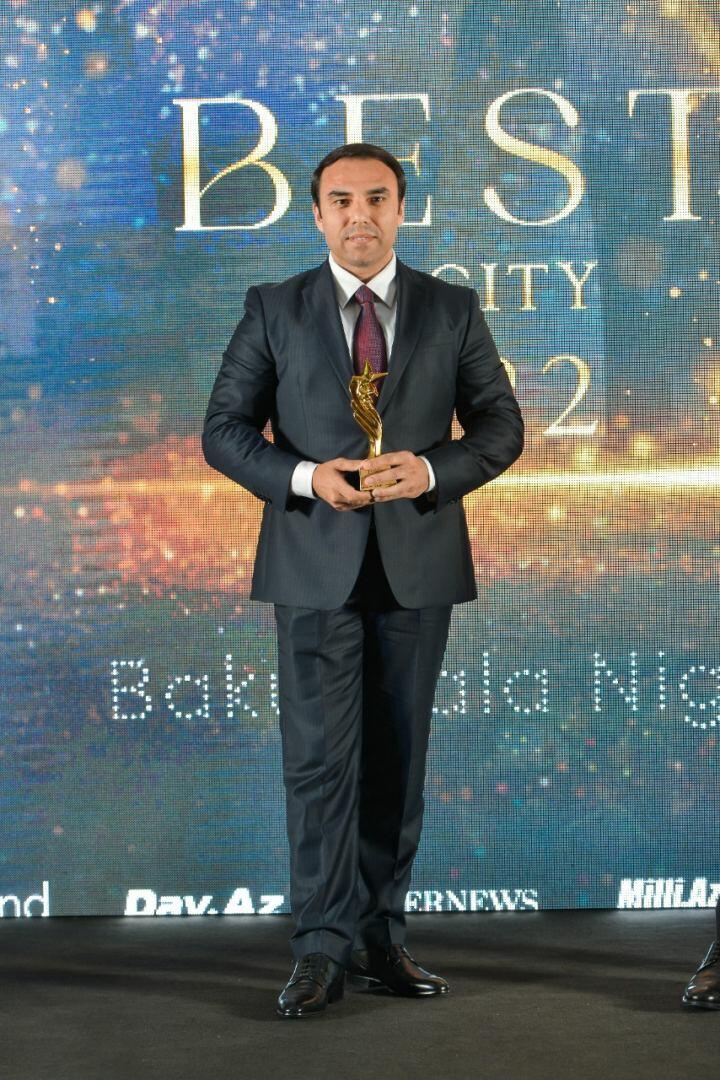В Баку прошла церемония награждения премией BEST OF THE CITY 2022