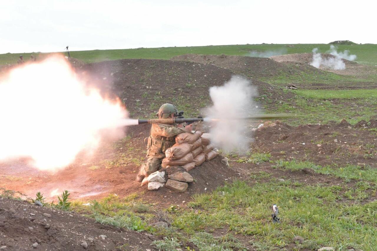 Военные Азербайджана и Турции на совместных учениях