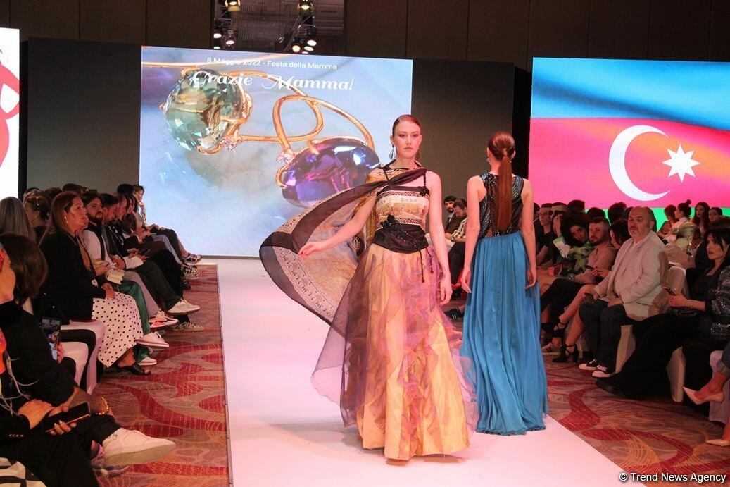 Фахрия Халафова представила новую коллекцию Bella Rosa на Azerbaijan Fashion Week