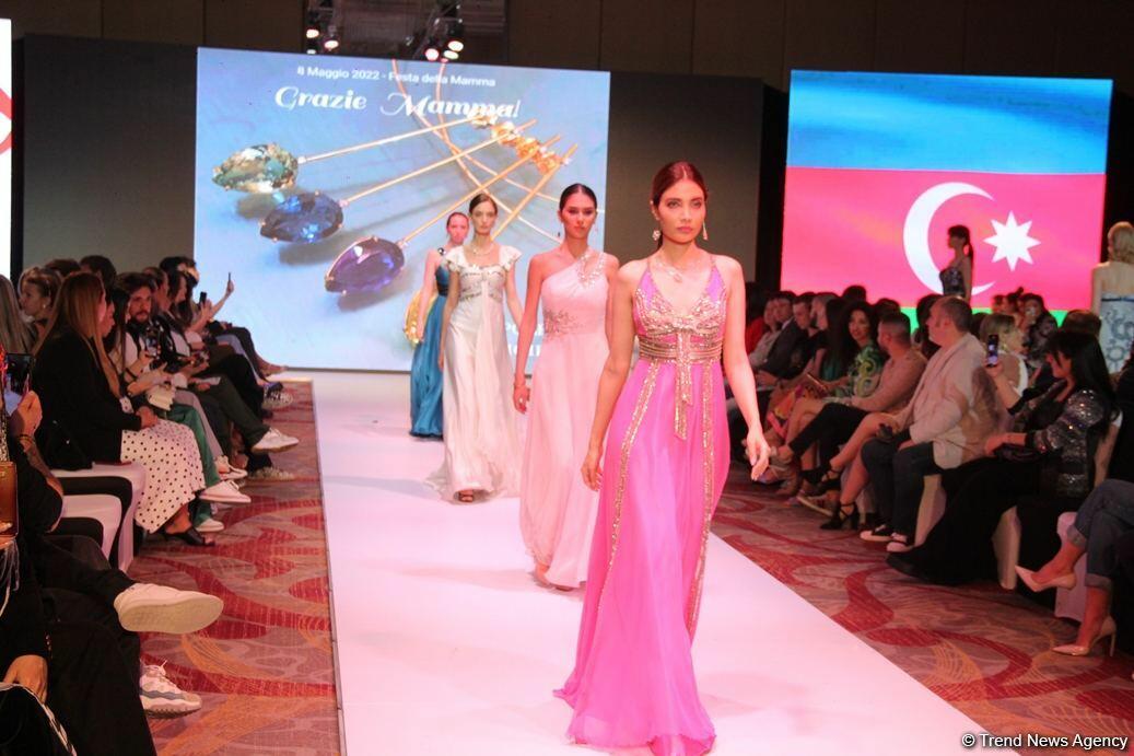 Фахрия Халафова представила новую коллекцию Bella Rosa на Azerbaijan Fashion Week