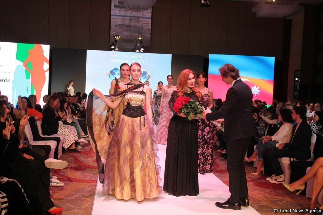 Фахрия Халафова представила новую коллекцию Bella Rosa на Azerbaijan Fashion Week