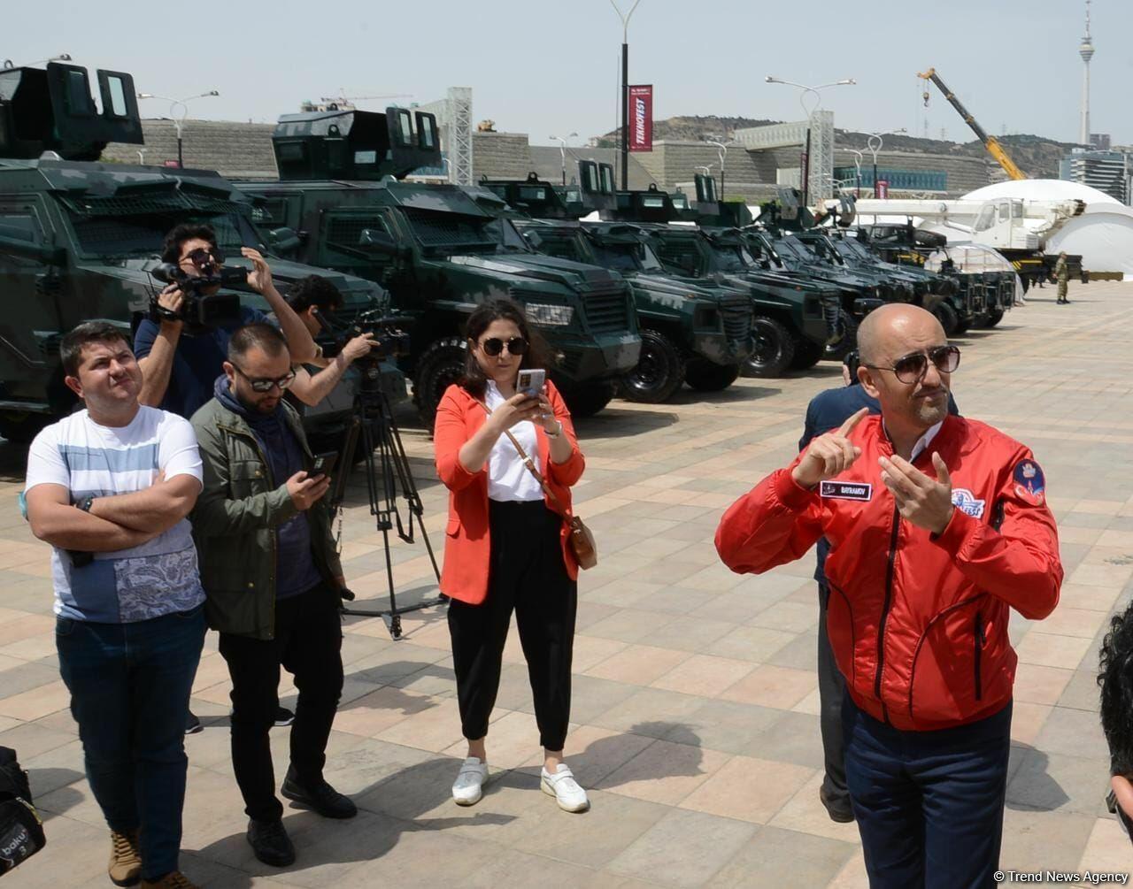 В Баку организован медиа-тур на место, где пройдет фестиваль TEKNOFEST