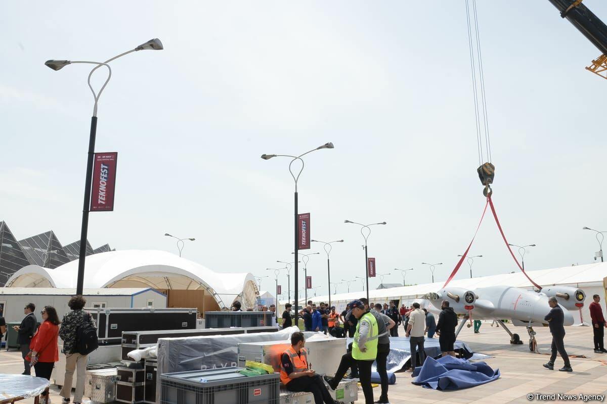 В Баку организован медиа-тур на место, где пройдет фестиваль TEKNOFEST