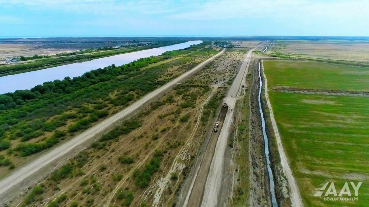Реконструируется дорога, охватывающая три населенных пункта Нефтчалы