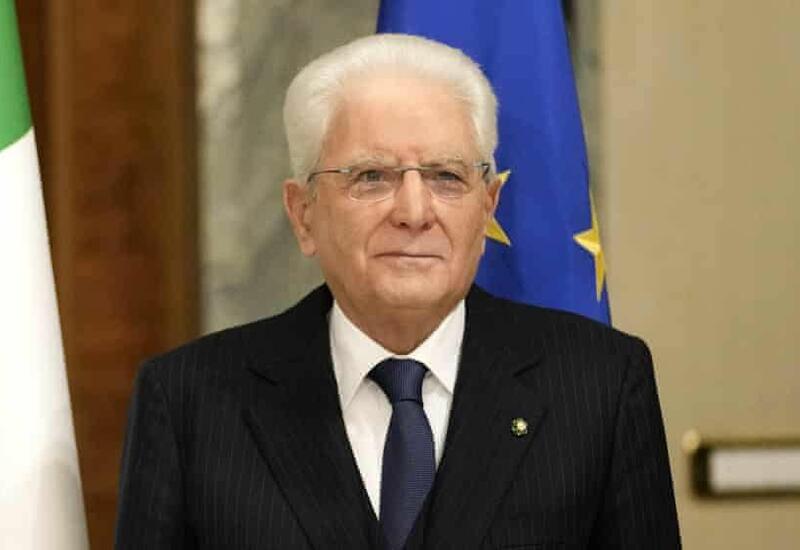 Президент Италии поздравил Президента Ильхама Алиева