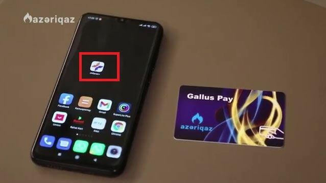 NFC ilə qaz kartına necə pul yükləmək olar?