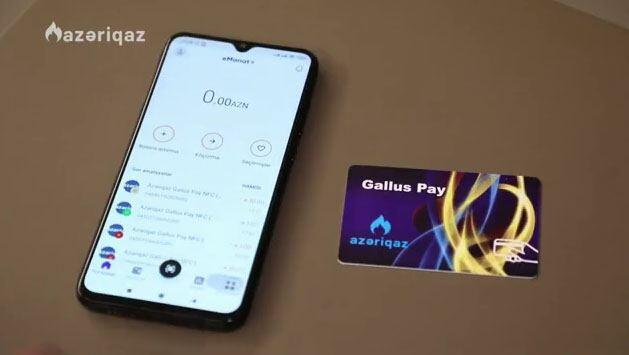 NFC ilə qaz kartına necə pul yükləmək olar?