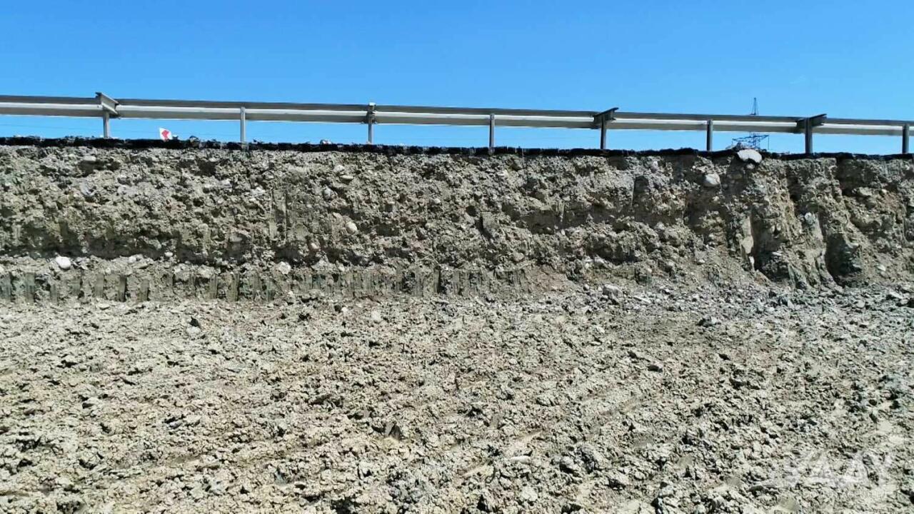 Продолжается капремонт автодороги Баку-Губа-госграница с РФ