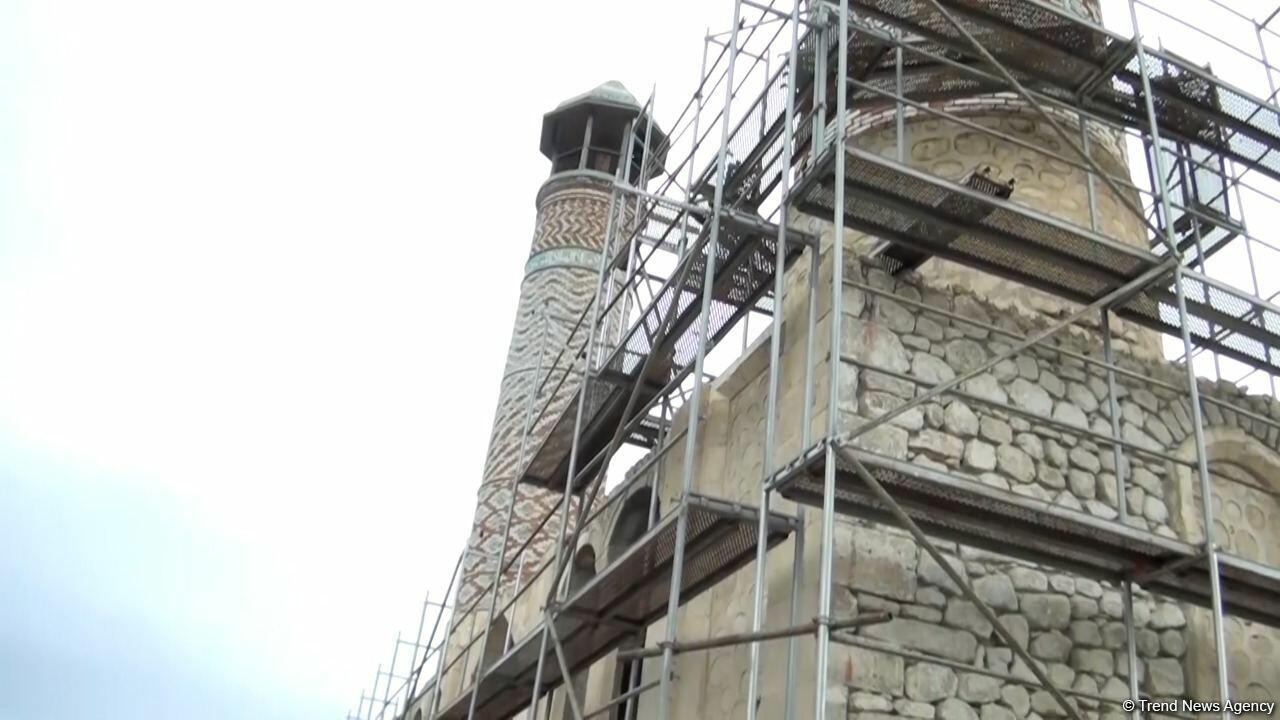 В агдамской Джума-мечети начались ремонтно-восстановительные работы