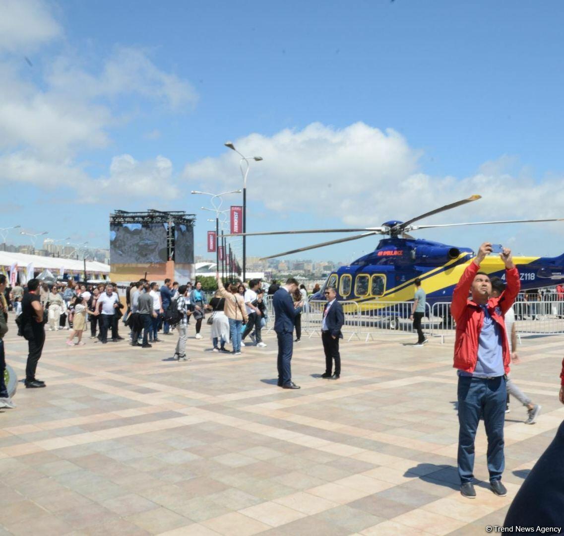 В Баку стартовал второй день Международного фестиваля TEKNOFEST