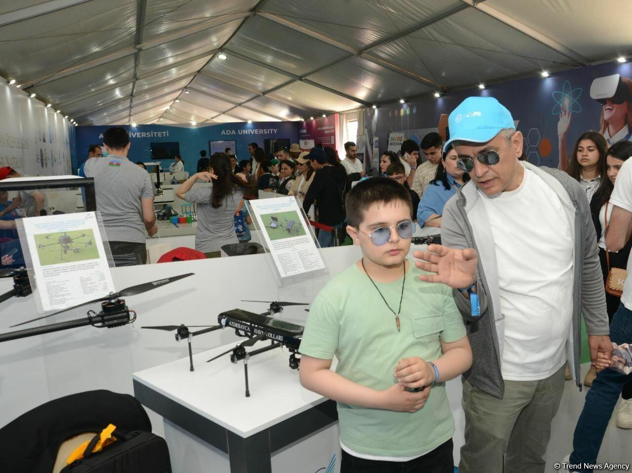 В Баку стартовал второй день Международного фестиваля TEKNOFEST