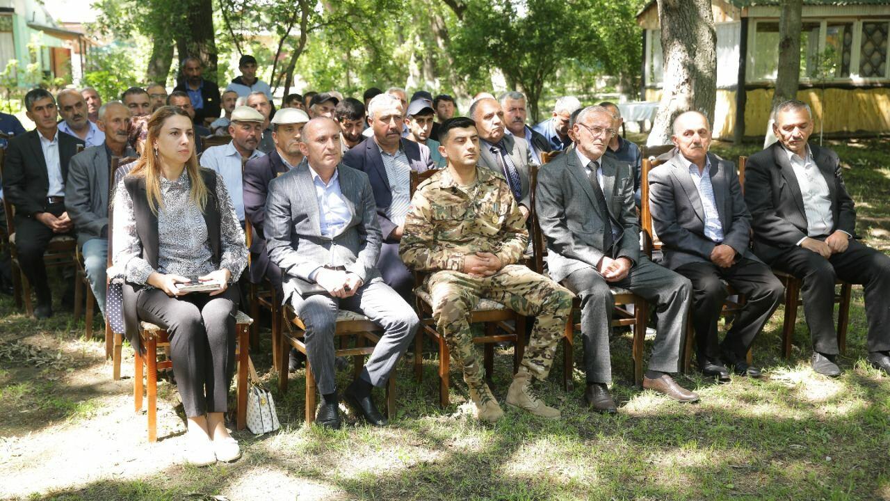 Köhnə Xudat kəndində səyyar qəbul keçirilib