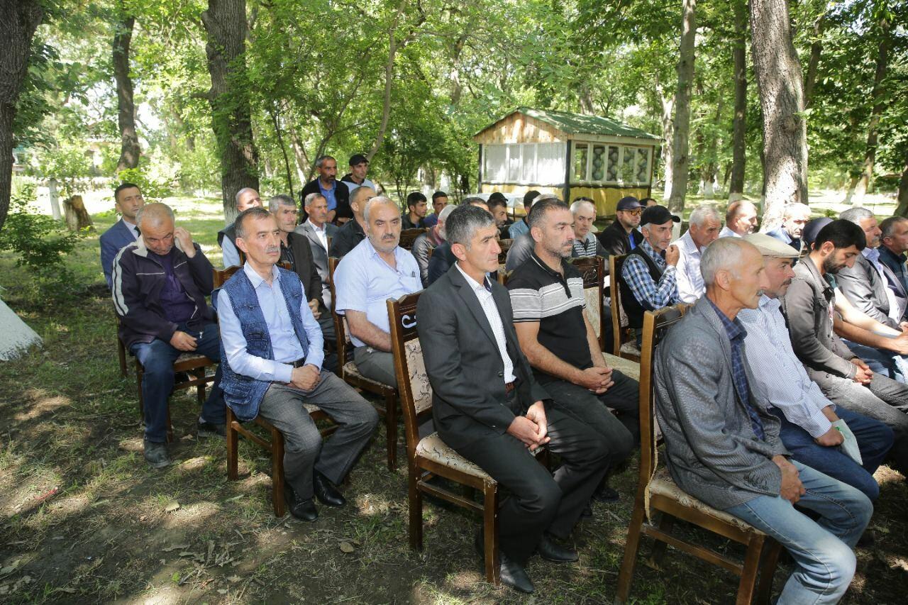 Köhnə Xudat kəndində səyyar qəbul keçirilib