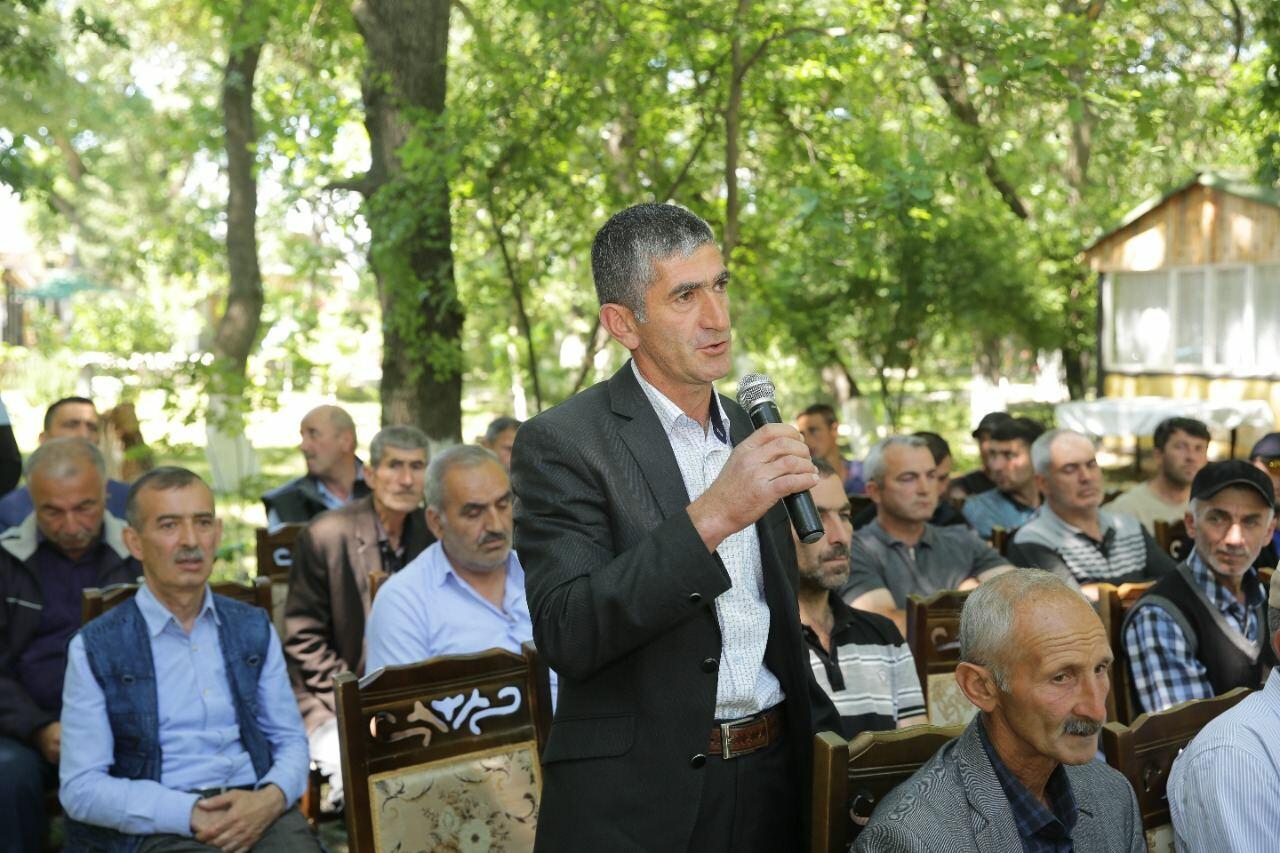Köhnə Xudat kəndində səyyar qəbul keçirilib