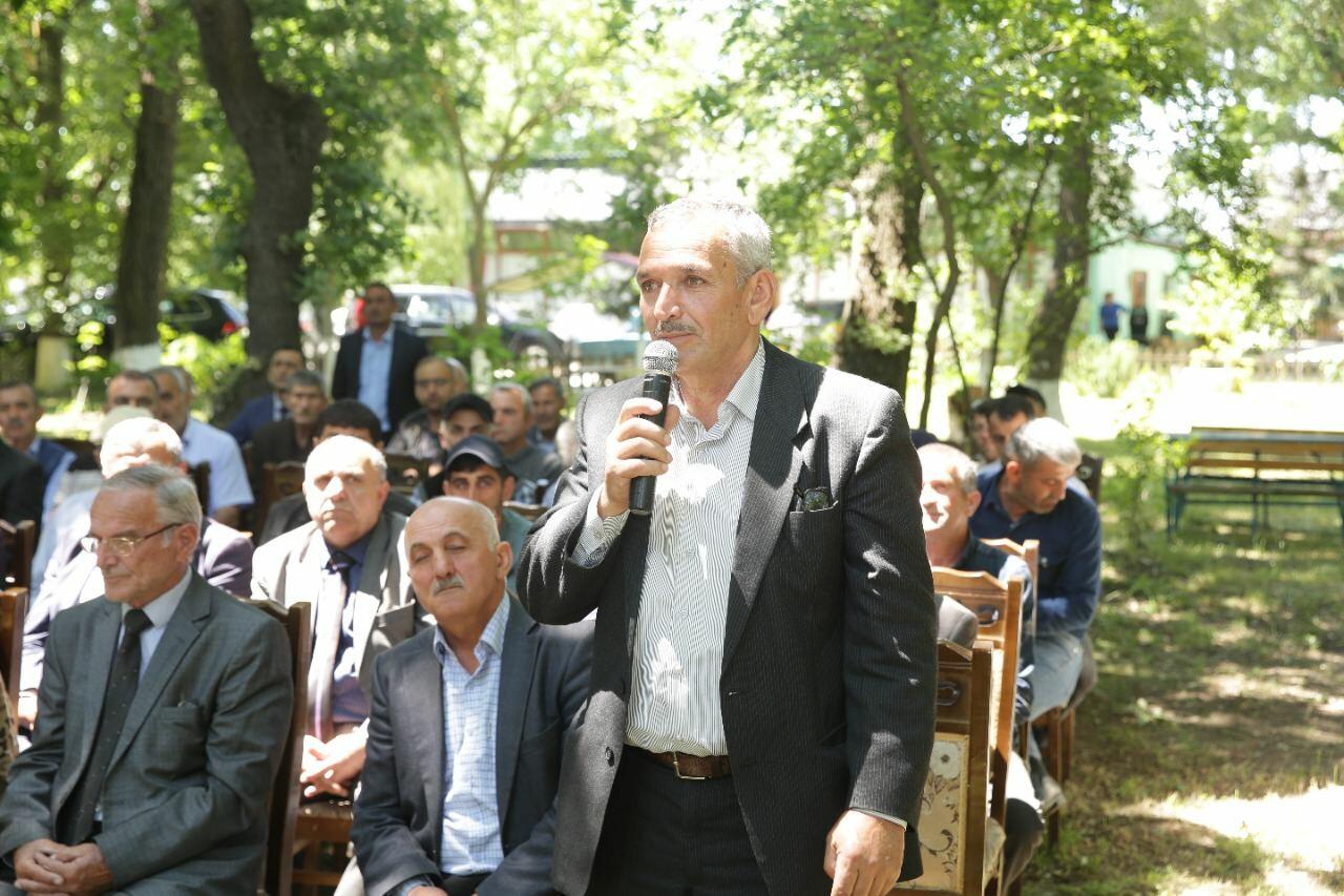Köhnə Xudat kəndində səyyar qəbul keçirilib