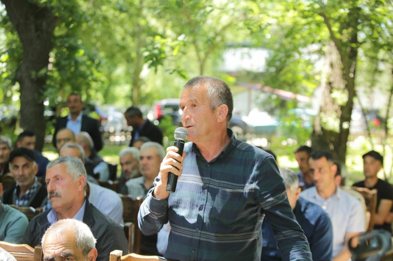 Köhnə Xudat kəndində səyyar qəbul keçirilib