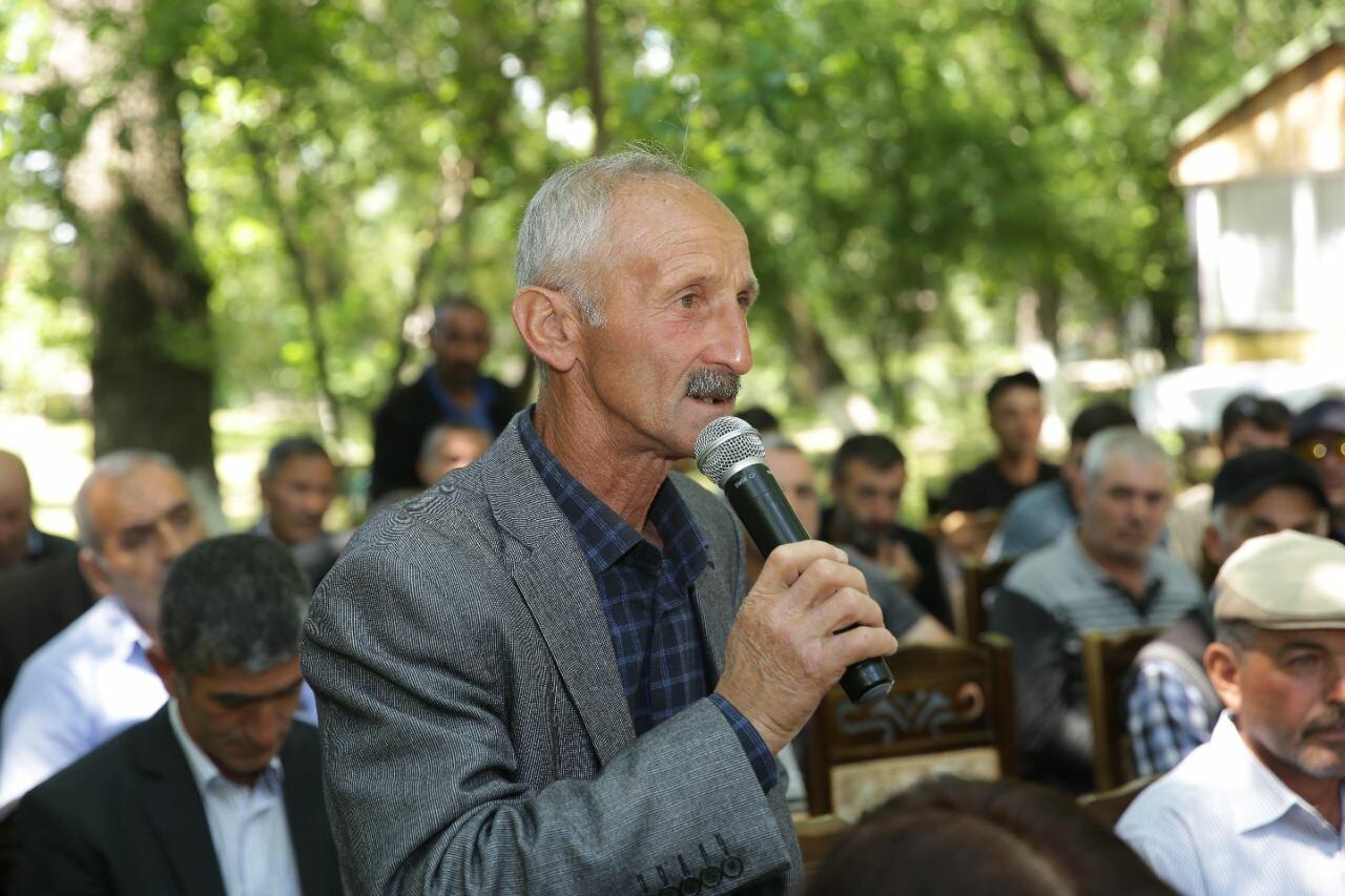 Köhnə Xudat kəndində səyyar qəbul keçirilib