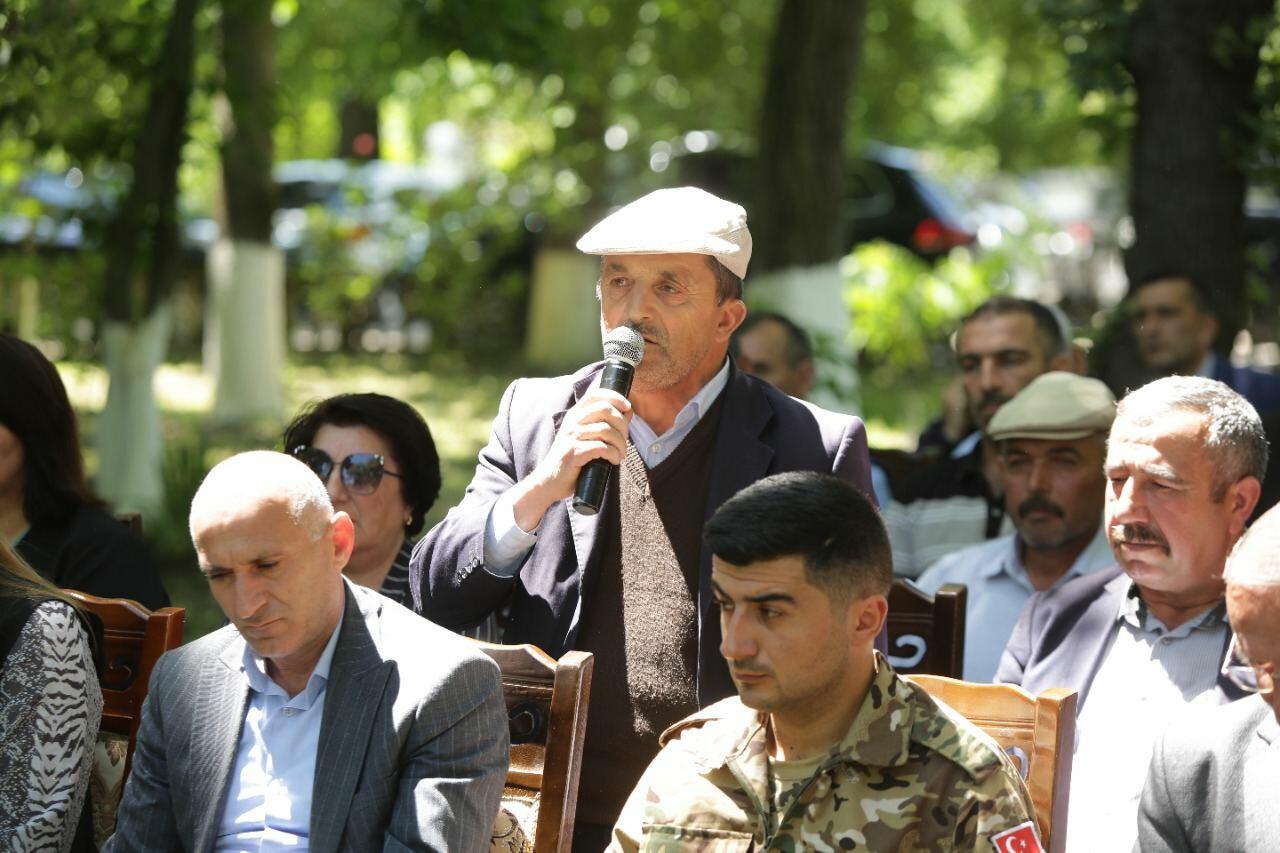 Köhnə Xudat kəndində səyyar qəbul keçirilib