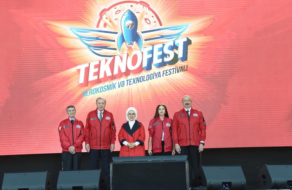 Президент Ильхам Алиев и Президент Реджеп Тайип Эрдоган приняли участие в фестивале «ТЕХНОФЕСТ Азербайджан»