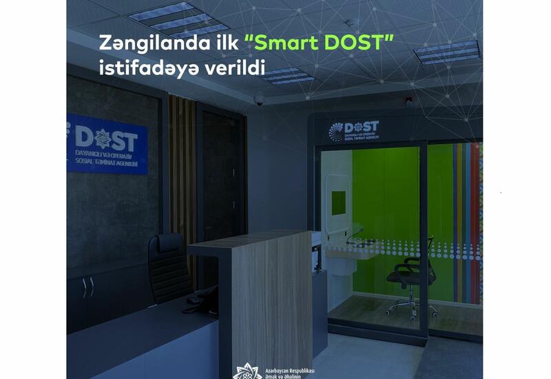 Zəngilanda “Ağıllı kənd” layihəsi üzrə ilk “Smart DOST” məntəqəsi istifadəyə verilib