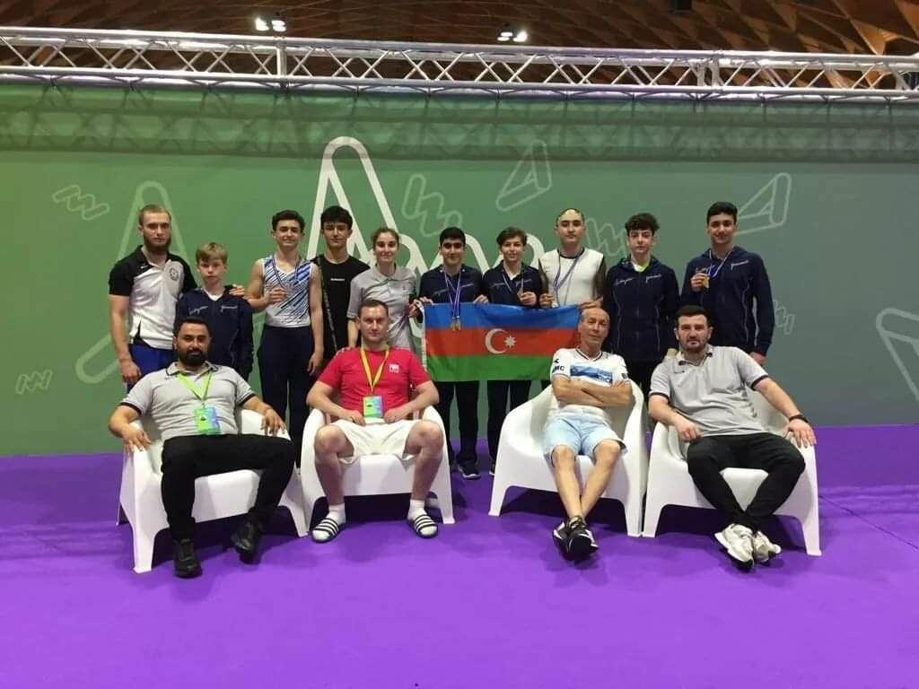 Азербайджанские гимнасты завоевали еще три медали на международном турнире в Италии