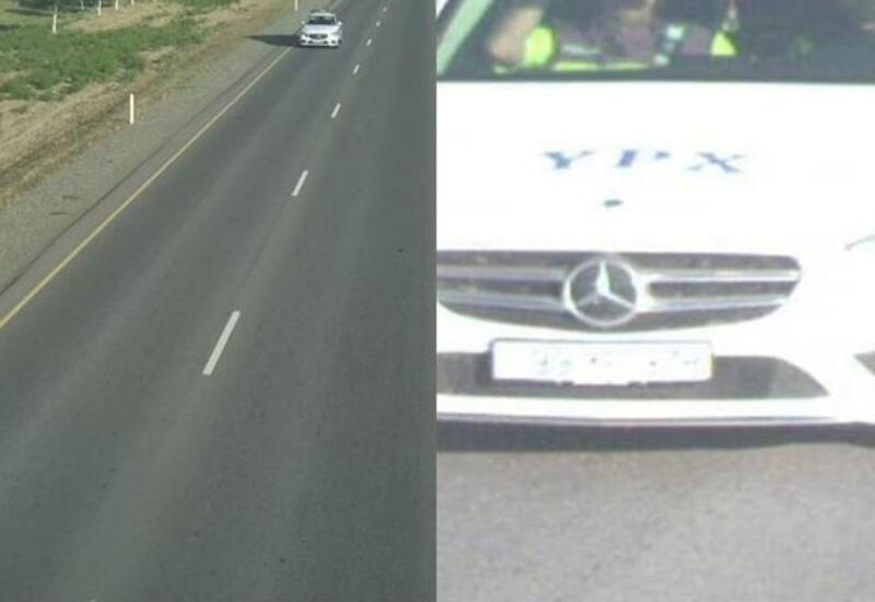 Yol polisi sürət həddini aşdı, cərimə başqasına göndərildi