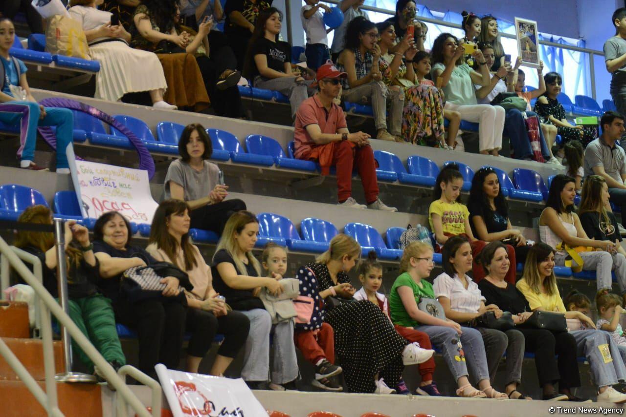 Bədii gimnastika üzrə "Ocaq Sport" klubunun açıq birinciliyinin ikinci günü start götürüb