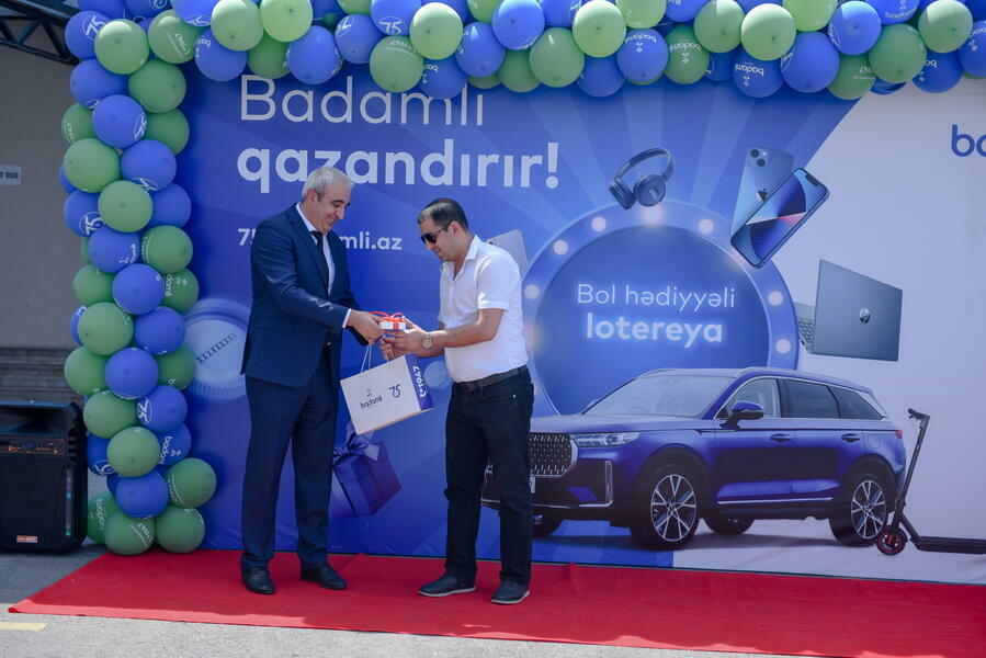 “Badamlı 75 il”: stimullaşdırıcı tirajlı lotereya kampaniyası - 1-ci mərhələ, 1-ci tiraj