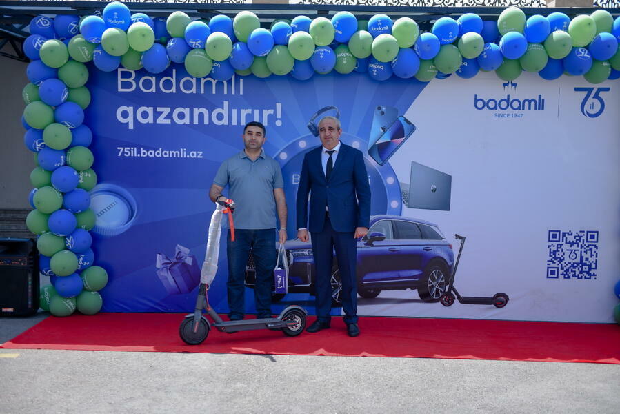 “Badamlı 75 il”: stimullaşdırıcı tirajlı lotereya kampaniyası - 1-ci mərhələ, 1-ci tiraj