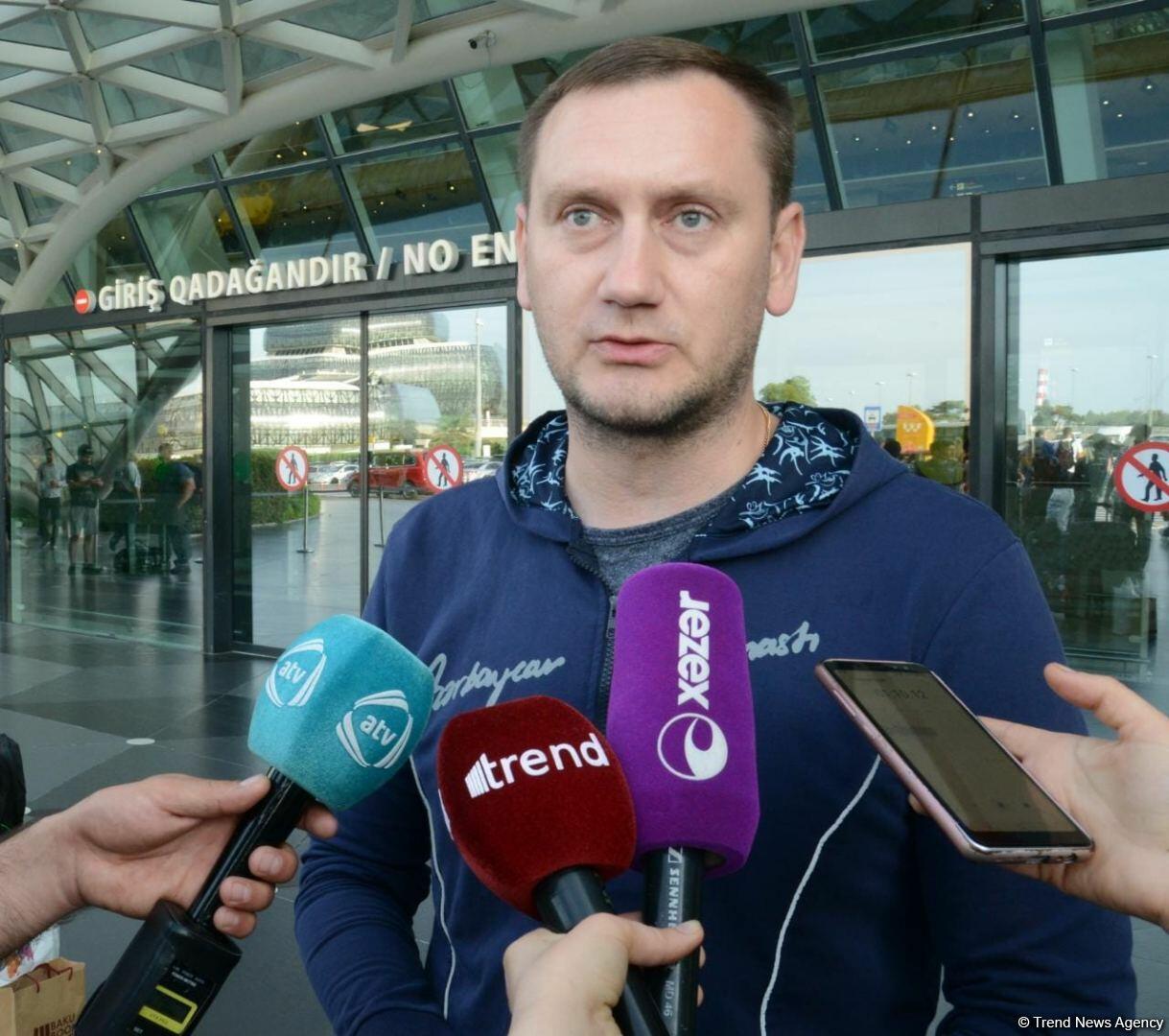 Азербайджанские гимнасты привезли в Баку из Италии медали Чемпионата Европы