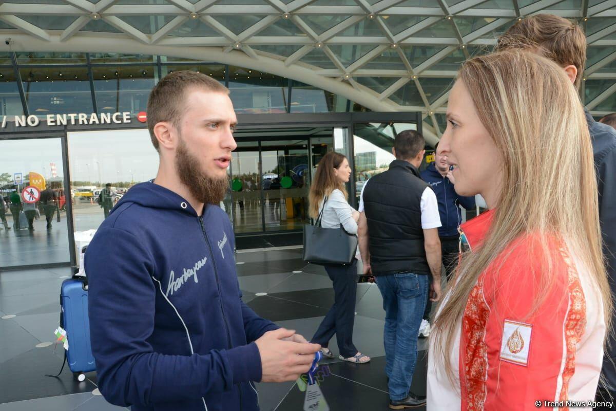 Азербайджанские гимнасты привезли в Баку из Италии медали Чемпионата Европы