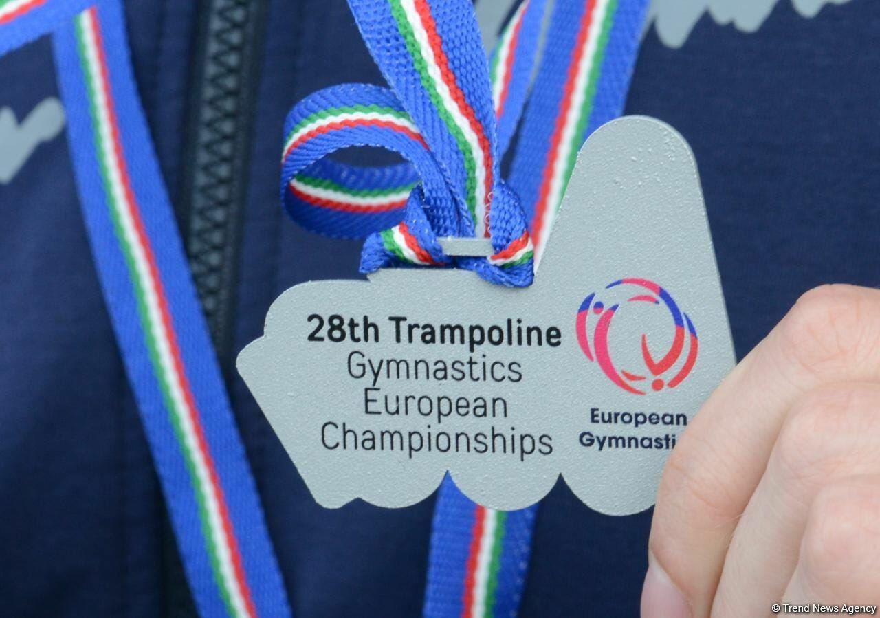 Азербайджанские гимнасты привезли в Баку из Италии медали Чемпионата Европы